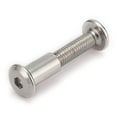 thumbnail image 2 of 20pcs M6 Furniture Joint Connector Bolt & Cap Nut Kit Use for Cot Bed Crib Bolts Hex Drive Socket Cap Bolts - Hex Socket Screws Head (25mm), 2 of 5
