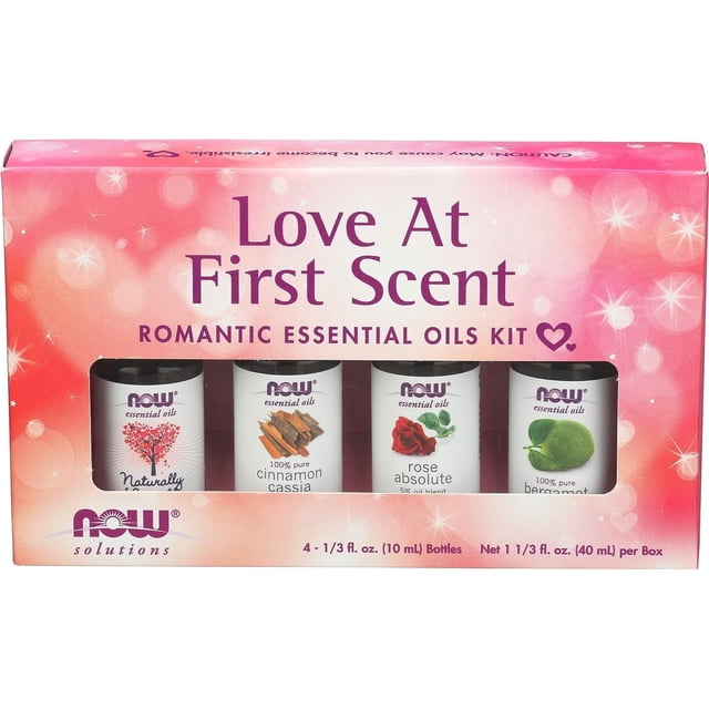 Kit de aromaterapia NOW Essential Oils Love at First Scent