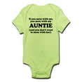 thumbnail image 1 of CafePress - You Mess With My Auntie Body Suit - Baby Light Bodysuit, 1 of 1