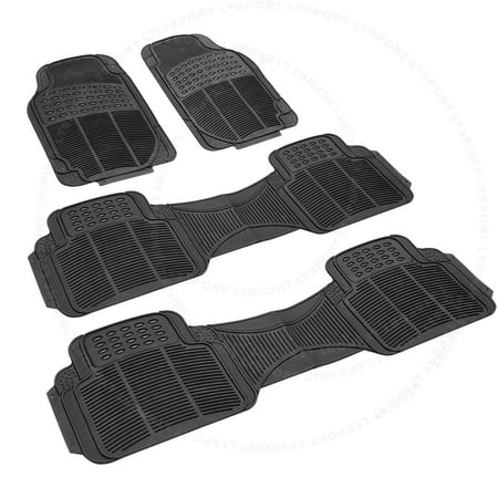 Fit 98 14 Toyota Sienna 3 Row Front Rear Rubber Floor Waterproof