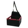 thumbnail image 1 of Unique Bargains 1 Housse de Siège Auto Imperméable et Durable pour Animal Noir Noir, Rouge, 1 of 6