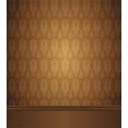 thumbnail image 3 of Tan Duvet Cover Set, Antique Motifs with Damask Flowers Victorian Elements Royal Aged Vintage Art, Decorative 3 Piece Bedding Set with 2 Pillow Shams, Queen Size, Brown Tan, by Ambesonne, 3 of 3