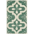 thumbnail image 2 of SAFAVIEH Chatham Derrick Geometric Wool Area Rug, Teal/Ivory, 3' x 5', 2 of 7