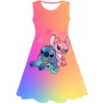 thumbnail image 1 of MINISO Robe de Princesse Disney Stitch Robe d'Anniversaire pour Enfants Robe de Princesse pour Filles Tenue de Fête d'Anniversaire Tendance, 1 of 6