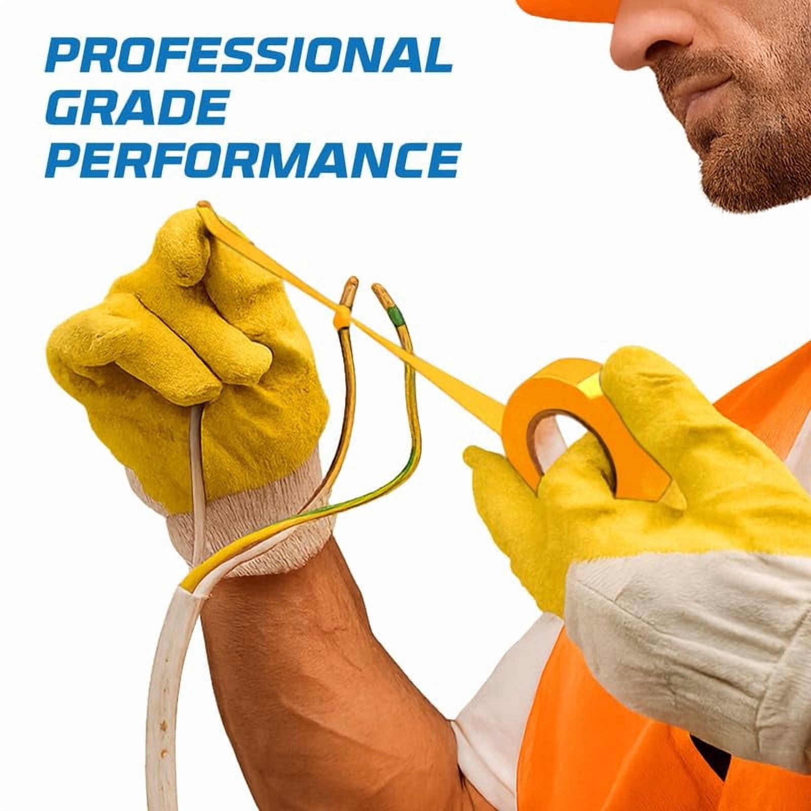 OHLECTRIC Professional Grade Vinyl Electrical Tape (20 Pack) Orange - 7 Mil Thick Flame-Retardant, Heat & Weather Resistant 3/4 Inch x 60 Feet | Ideal for Contractors & Electricians