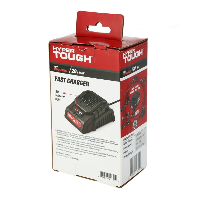 20v Charger Hyper Tough Lithium Battery Charger Battery Pack Hyper - Main Image