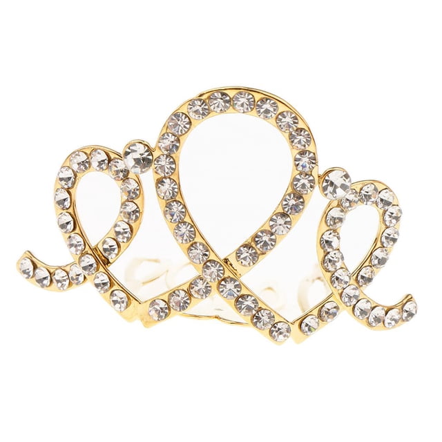 Girl Tiara /Peine Lovely Princess Accesorio para el cabello para niñas Oro Yuyangstore Princesa Tiara Crown con peine