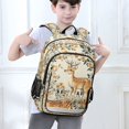 thumbnail image 6 of FORMRS School Backpack 17" Student Travel Bag with Laptop Compartment, Deer Pattern, 6 of 7