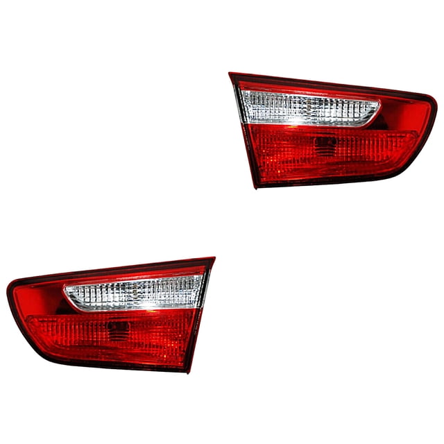 Par de Calaveras Kia Rio 2012 A 2017 Generica