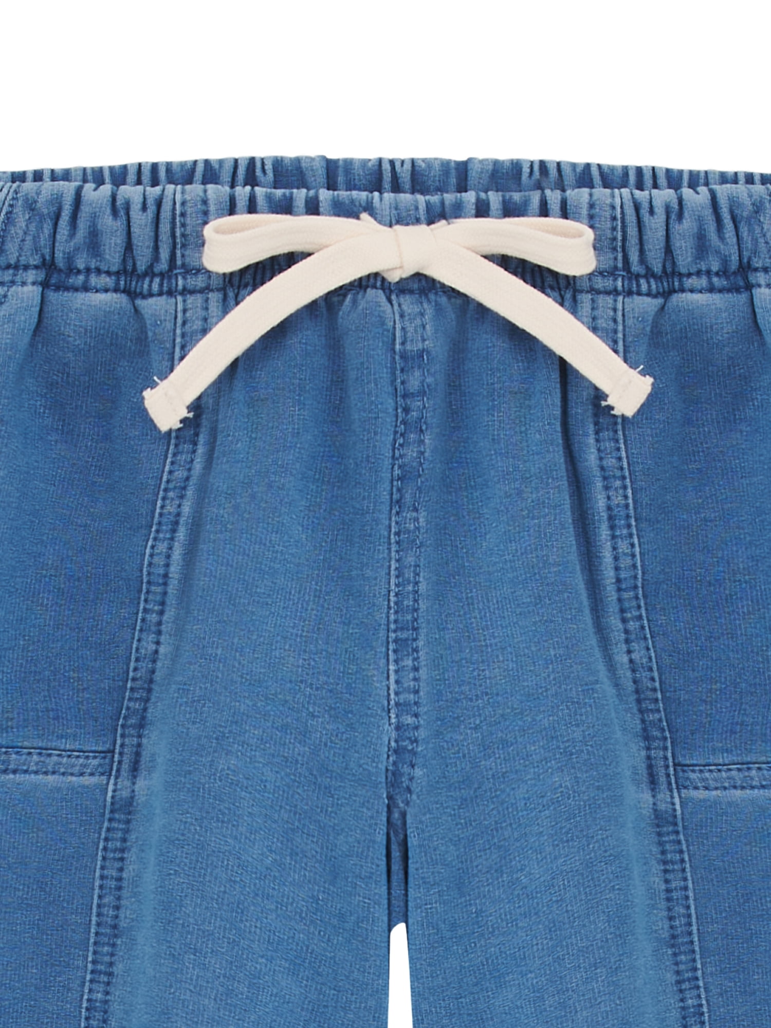 Wonder Nation Girls Knit Denim Pants, Sizes 4-18 & Plus