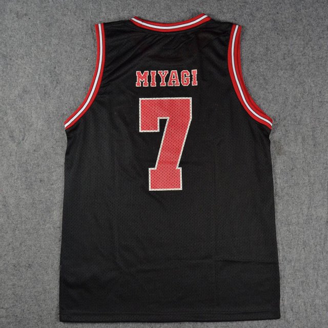 Anime Sakuragi Hanamichi Rukawa Cosplay Slam Dunk Jersey Shohoku equipo de baloncesto escolar 1-15 Jersey ropa deportiva de calidad disfraz