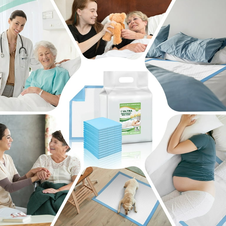 disposable hospital incontinence adult nursing bed
