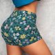 thumbnail image 4 of Fotbe Floral Shorts Sin Costuras – Shorts Deportivos de Cintura Alta para Mujer, Elásticos para Gimnasio, Yoga, Running o Ciclismo-Small, 4 of 8