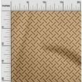 thumbnail image 2 of oneOone Velvet Light Brown Fabric Geometrical Sewing Craft Projects Fabric Prints By Yard 58 Inch Wide, 2 of 4
