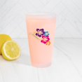 thumbnail image 3 of CafePress - Aloha Flowers - Pint Glass, Drinking Glass, 16 oz. CafePress, 3 of 4