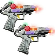 ArtCreativity Ranger Hand-Gun Light up Toy Set with Blaster Flashing Lights & Sounds Boys Girls 3+12
