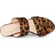 thumbnail image 4 of Sandalias Dedo Abierto Allegra K Mules Tacón de Bloque Mujer Leopardo 39, 4 of 6