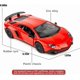 thumbnail image 2 of 1/36 Scale Aventador LP700-4 Casting Car Model, Zinc Alloy Toy Car for Kids, Pull Back Vehicles Toy Car for Toddlers Kids Boys Girls Gift (Red), 2 of 4