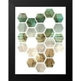 thumbnail image 2 of Ilosky, Pam 12x14 Black Modern Framed Museum Art Print Titled - Hexocollage I, 2 of 5
