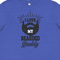 thumbnail image 4 of Inktastic I Love My Bearded Daddy Youth T-Shirt, 4 of 5