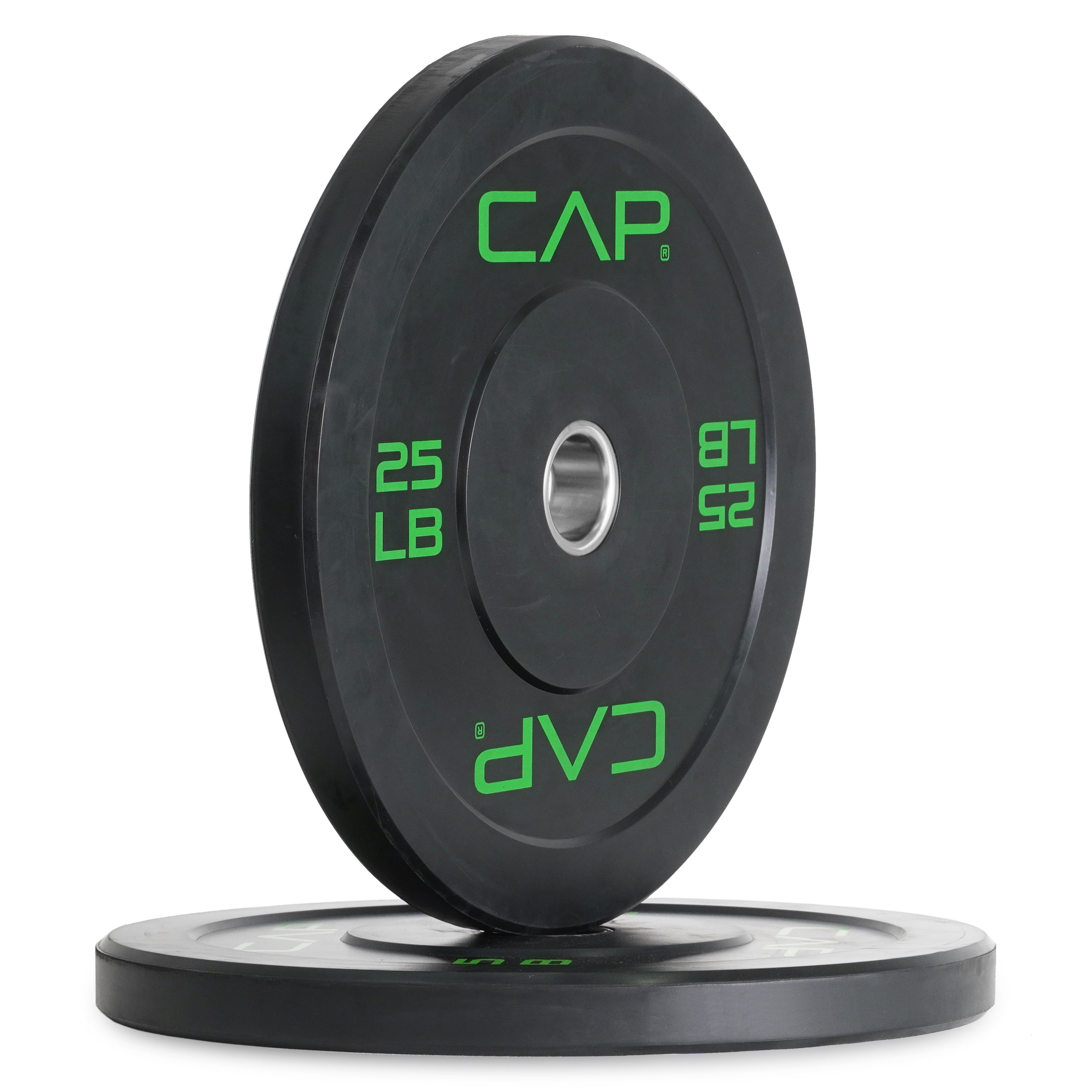 CAP 160lb Olympic Bumper Plate Weight Bundle, (2 x 10lb, 2 x 25lb and 2 x 45lb Plates)