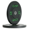 thumbnail image 5 of CAP 370lb Olympic Bumper Plate Bundle (2 x 10, 2 x 15, 2 x 25, 2 x 35, 2 x 45 and 2 x 55lb Plates), 5 of 8