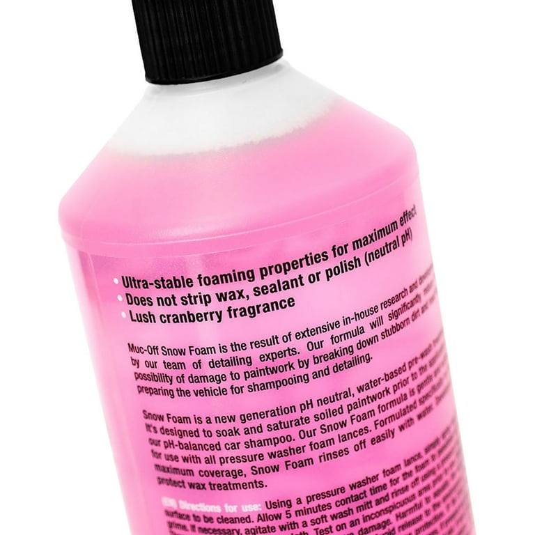Muc-Off Snow Foam, Liter Biodegradable Car Wash Soap, Car