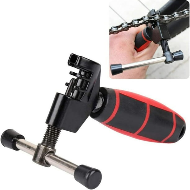 Divisor de cadena de bicicleta, cortador, herramienta Universal para cadena de bicicleta, herramienta de reparación de acero para ciclismo, quitar e instalar cadena
