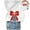 White, variant on Wang6 Womens Whtie Graphic Sweatshirts Trendy Crew Neck Long Sleeve"Merry Christmas"Pullovers Casual Side Slit Hem Bow Tshirts Tops Y_White XL
