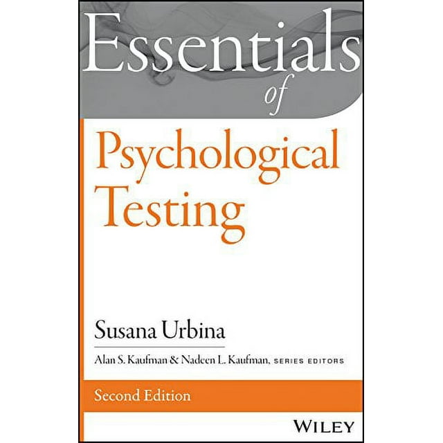 Essentials of Psychological Testing (Essentials of Behavioral Science)