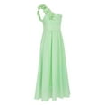 thumbnail image 2 of CHICTRY Girls Chiffon Princess Dress One Shoulder Flower Girl Party Ball Gown, 2 of 7