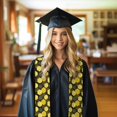 thumbnail image 6 of Fotbe Geometric Pattern with Bee Printed Class of 2024 Graduation Stole, 6 of 7