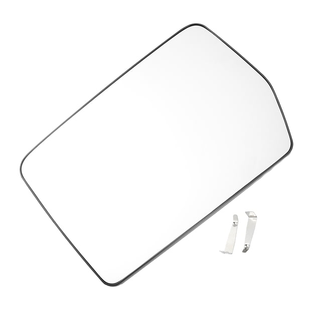 Unique Bargains 1 Pcs Espejo retrovisor de vidrio del lado izquierdo para Ford F-150 2004-2014, reemplaza 4L3Z-17K707-DB con función de calefacción