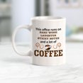thumbnail image 4 of This Office Runs On Hard Work Laughter Sticky Notes And A Lot Of Coffee 11oz Ceramic Coffee Mug | Funny Coffee Cups, 4 of 6