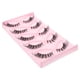 thumbnail image 2 of BRIGHTFUFU 5 pares de pestañas postizas pestañas artificiales pestañas postizas pestañas de maquillaje tira de pestañas postizas, 2 of 7