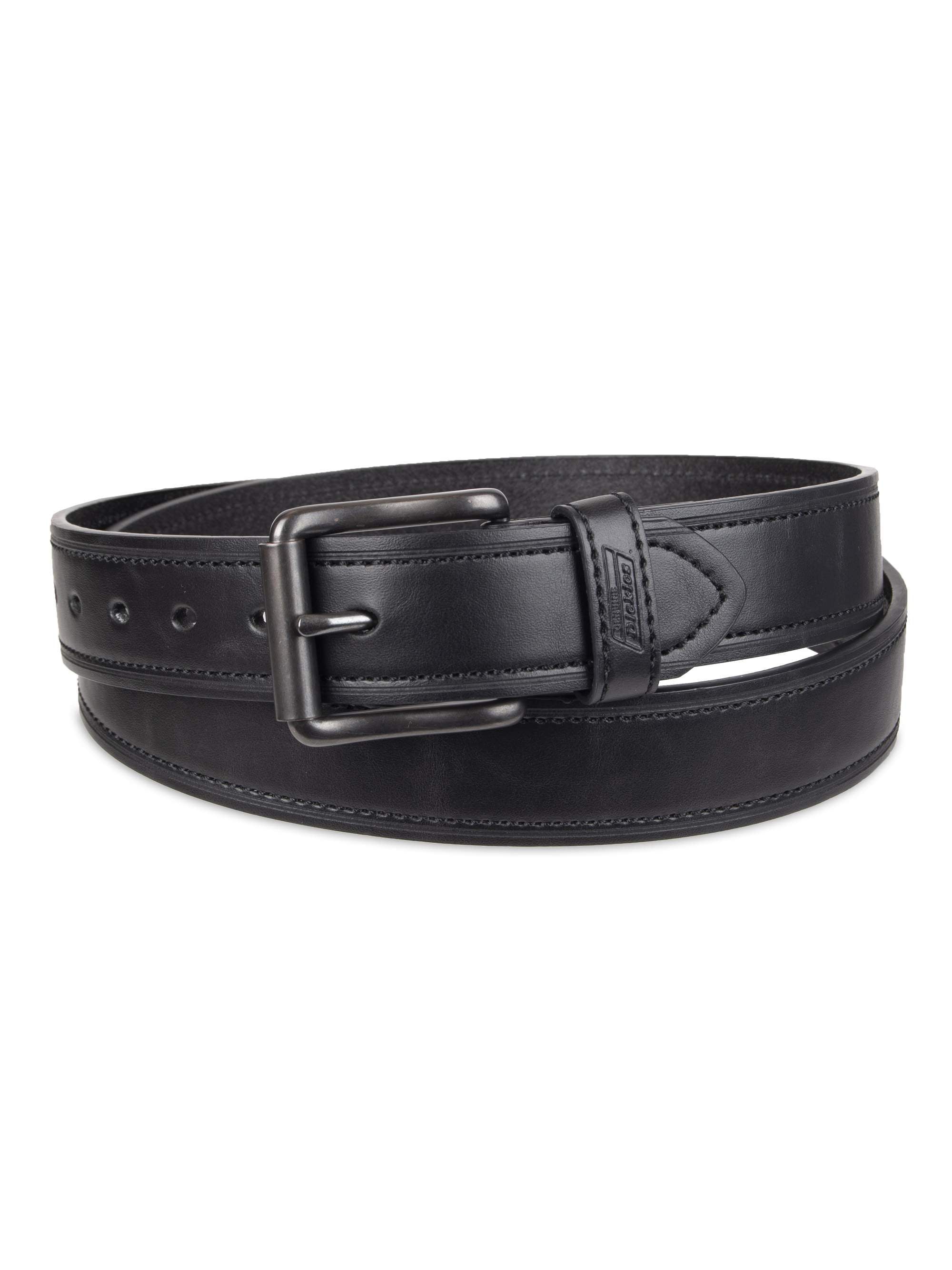 Genuine Dickies - Genuine Dickies Leather Work Belt - Walmart.com