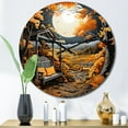 thumbnail image 3 of Designart "Country Comfort Farmhouse Yellow wall art I" Farm Oversized Wall Clock, 3 of 5