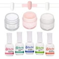 thumbnail image 1 of Onedor Dip Powder Nail Kit Value Pack - Dipping Powder Starter Kit System Includes 1oz Clear Powder & Pink, White Color Pigment Powders (20ml - Primer,Base,Activator,Top Coat,Brush Saver Starter Kit), 1 of 6