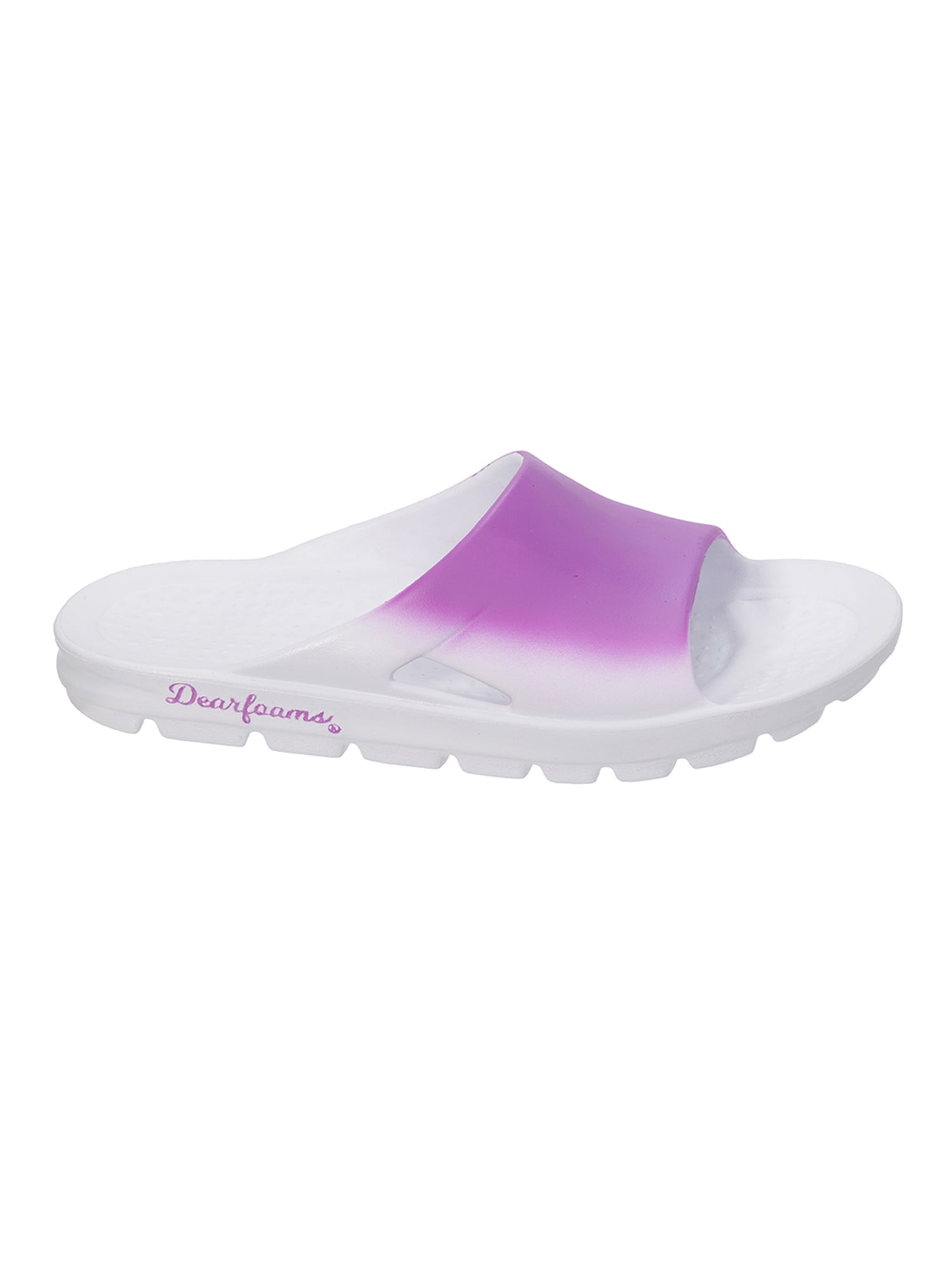 women's dearfoam slide slippers