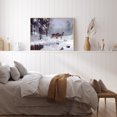 thumbnail image 3 of Cuadros Decorativos 5D Kit Rhinestone Imagen DIY Lobo en la nieve Full Round Drill Art Diamond Painting Tmvgtek embutido en tela, 3 of 9