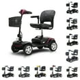 C0000J 4 Wheel Mobility Scooter Compact 300 Lb Load Bearing Capacity