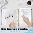 thumbnail image 5 of Clear Sheet Protectors for 3 Ring Binder Page Protectors - 8.5” x 11” Non Glare, Heavy Duty Page Protector Binder Sleeves, Plastic Sheet Protectors, 5 of 5