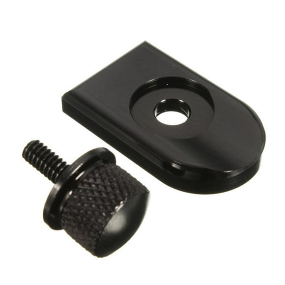 Motorcycle Seat Bolt Tab Screw Mount Knob Seat Tab Cover with 1/4-20 thread for Harley Sportster Dyn Road King Softail