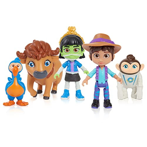 Just Play Netflix Ridley Jones Collectible Figure Set, 5-Pack of