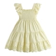 thumbnail image 3 of Teen Dresses For Special Occasions Cold Shoulder Junior Bridesmaid Dresses for Teens Girls Chiffon Wedding Guest Formal Pageant Gowns 2-14, 3 of 7