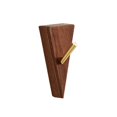 thumbnail image 2 of Colgador de llavero, abrigo, ropa, gancho de toalla de madera, ganchos triangulares multiusos sin perforación, soporte de estante de pared para chaque B perfecl Ganchos de pared, 2 of 8