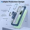 thumbnail image 2 of for Samsung Galaxy S20 FE Case, S20 Fe Case with 2 Pack Screen Protector + 1 Pack Camera Protector, Slim Protective Case with Kickstand Clear Hard Back Soft Bumper for Galaxy S20 FE 5G (Blue), 2 of 12