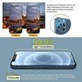 thumbnail image 2 of 4pcs Phone Screen Protectors Tempered for iPhone Tempered Glass Replacement Phone Camera Films, Replacement for iPhone11 Pro Max, 6.5 Inches, 2 of 7