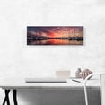 thumbnail image 2 of ARTCANVAS Yachts Sunset Home Decor Panoramic Canvas Art Print - Size: 36" x 12" (1.50" Deep), 2 of 9