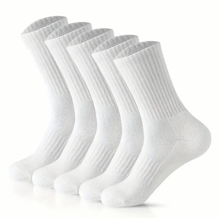 HAJRA® 3 pairs Men's Sports Socks Multi Purpose sports Socks in White